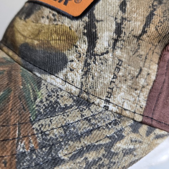 Buck Commander Hat Cap Mens Brown Camo Strapback Embroidered Logo‎ - Picture 7 of 10